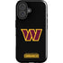 NFL Washington Commanders Black Background iPhone 16 Impact Case
